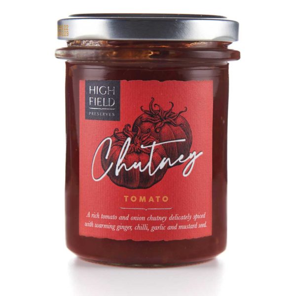 A jar of Highfield Tomato Chutney