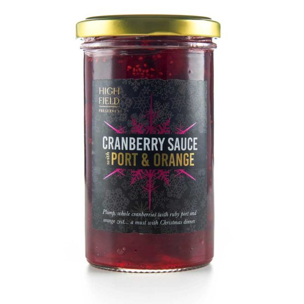 Cranberry Sauce with Port and Orange